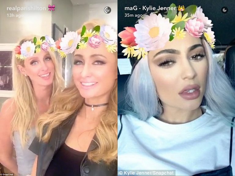 Fenomén Snapchat: květinové koruny používají i celebrity